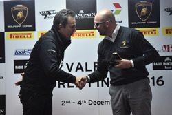 Tancredi Pagiaro, titolare e team principal di Lazarus, e Giorgio Sanna, head of motorsport di Autom