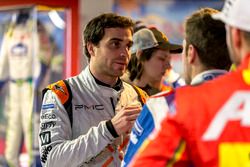 Jérôme d'Ambrosio, Dragon Racing spricht mit Antonio Felix da Costa, Amlin Andretti Formula E Team