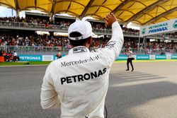 Обладатель поула Льюис Хэмилтон, Mercedes AMG F1