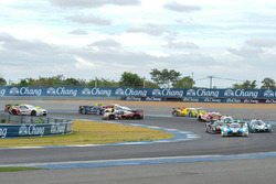 #1 Jackie Chan DC Racing Ligier JSP3: James Winslow, David Cheng, Hiroki Yoshida spins