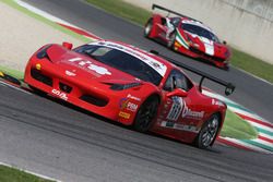 Ferrari 458 Italia Evo-GTCup #161 Caal Racing: Baccarelli-Ferrara