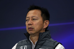 Yusuke Hasegawa, Capo di Honda Motorsport nella conferenza stampa