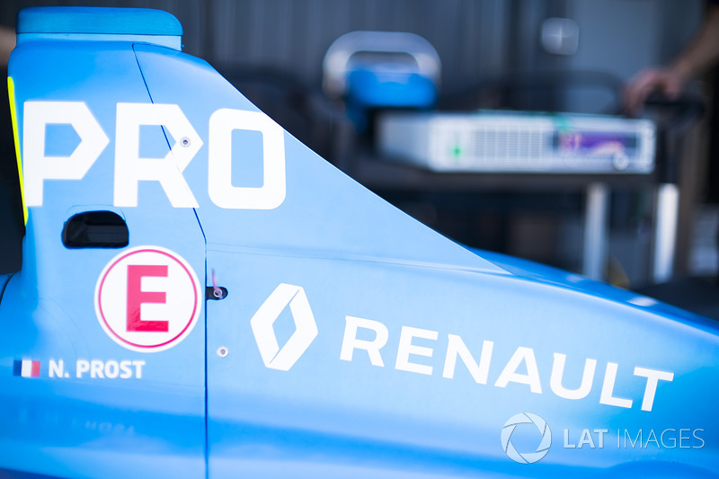 Renault e.Dams bodywork