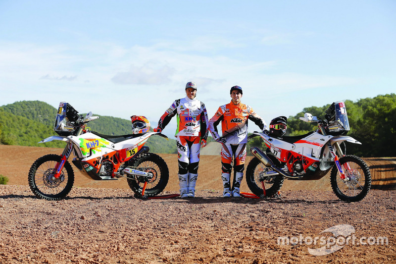 Laia Sanz, KH-7 Rally Team, Luciano Benavides, KTM