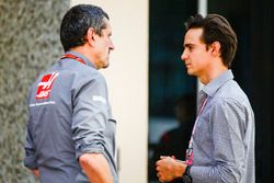 Guenther Steiner, Team Principal, Haas F1 Team, Esteban Gutierrez