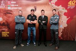 Tobias Henschel, Nani Roma, Marc Coma et Marcus Walcher