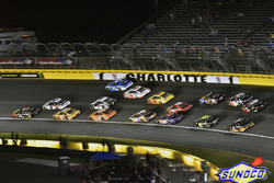Martin Truex Jr., Furniture Row Racing, Toyota Camry 5-hour ENERGY/Bass Pro Shops and Brad Keselowski, Team Penske, Ford Fusion Discount Tire
