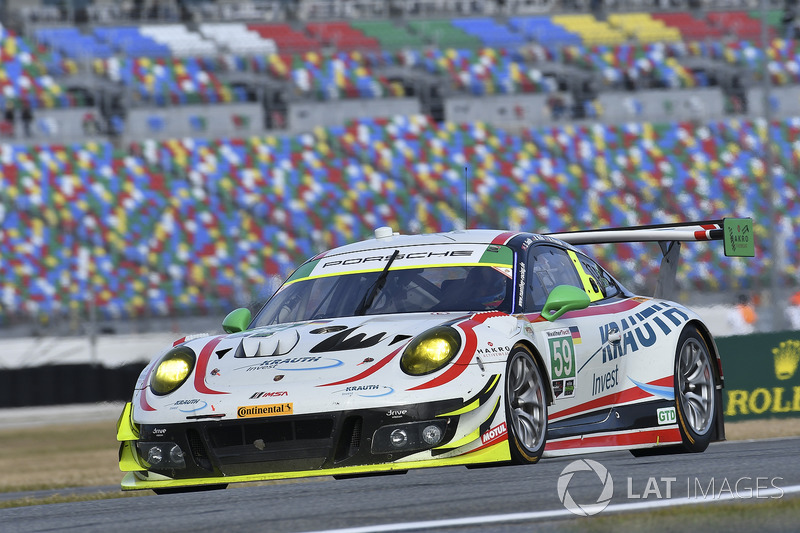 #59 Manthey Racing Porsche 911 GT3 R, GTD: Steve Smith, Harald Proczyk, Sven Muller, Matteo Cairoli, Randy Walls