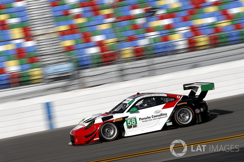 #58 Wright Motorsports Porsche 911 GT3 R: Patrick Long, Christina Nielsen, Robert Renauer, Mathieu Jaminet