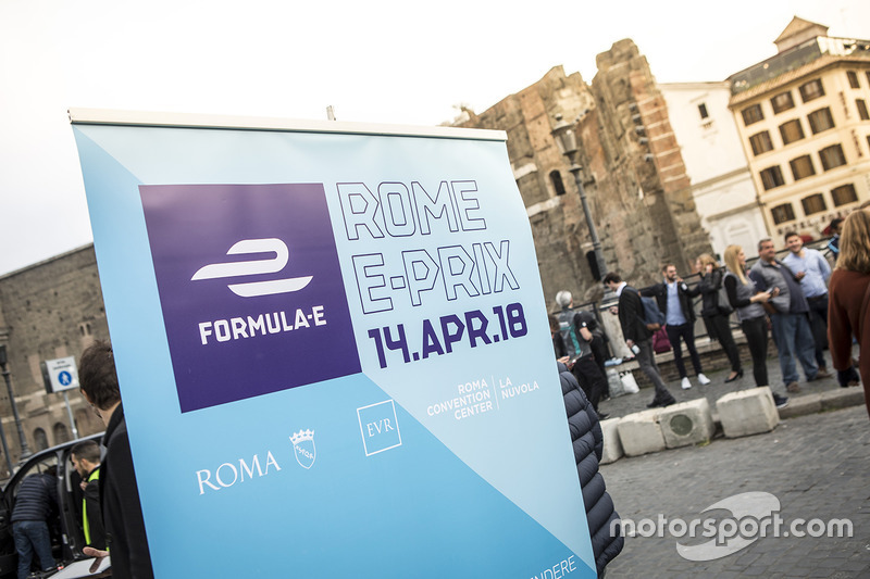 Rome ePrix signage