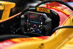 Ryan Hunter-Reay, Andretti Autosport Honda Cosworth steering wheel