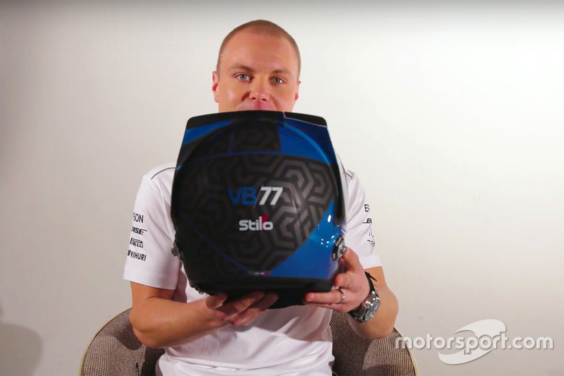 Valtteri Bottas, Mercedes AMG F1 presenta il suo nuovo casco