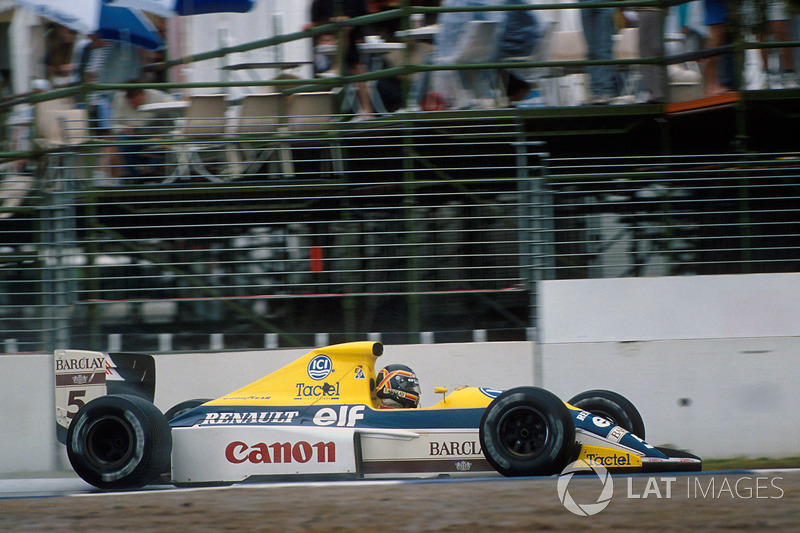 Thierry Boutsen, Williams-Renault FW13, 1989