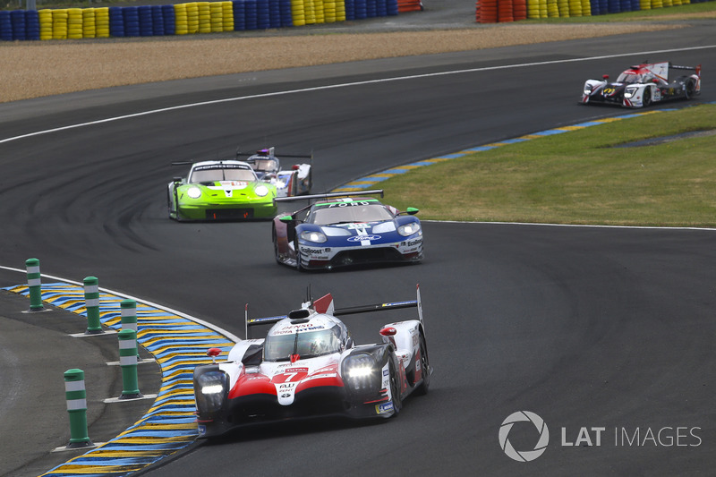 #7 Toyota Gazoo Racing Toyota TS050: Mike Conway, Kamui Kobayashi, Jose Maria Lopez, Fernando Alonso