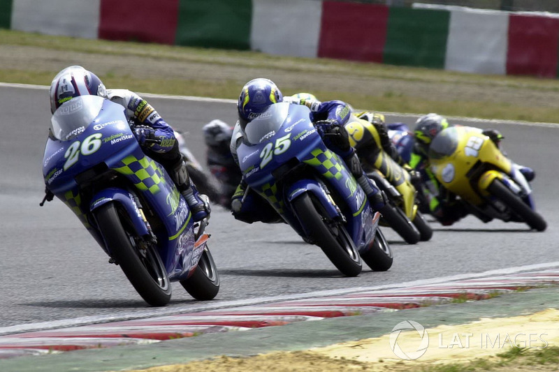2001: GP de Japón, debut en el Mundial