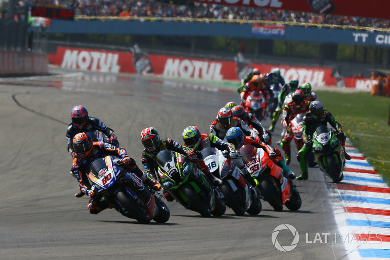 Michael van der Mark et Jonathan Rea