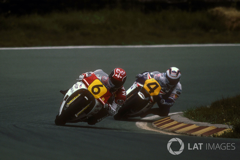 Randy Mamola y Wayne Gardner