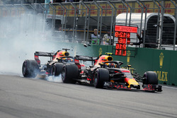 Столкновения: Макс Ферстаппен и Даниэль Риккардо, Red Bull Racing RB14