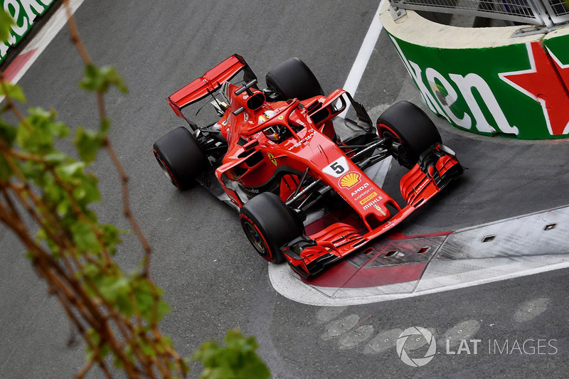 4e Sebastian Vettel, Ferrari SF71H