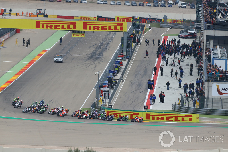 Le départ de la Course 1