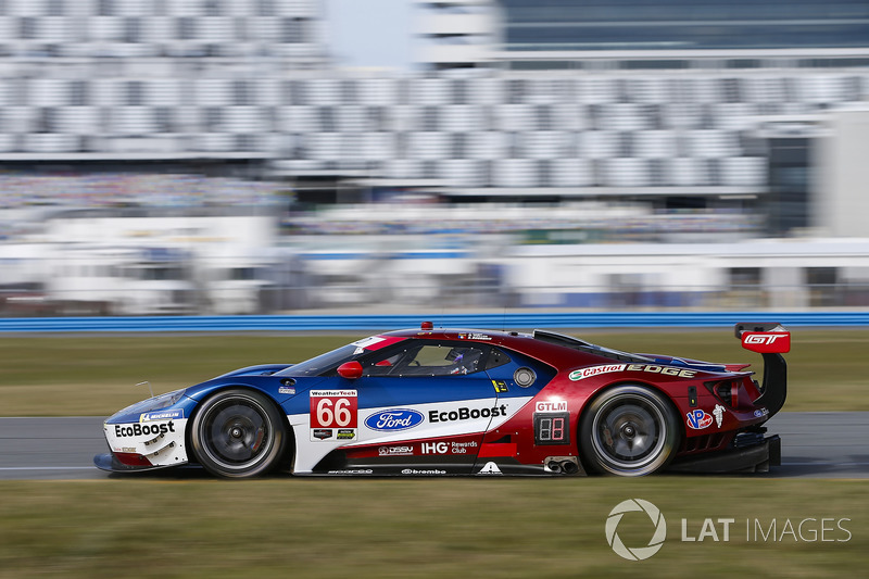 #66 Chip Ganassi Racing Ford GT: Dirk Müller, Joey Hand, Sébastien Bourdais