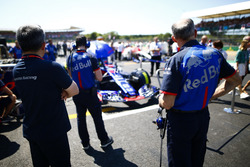 Franz Tost, Team Principal, Toro Rosso, sur la grille