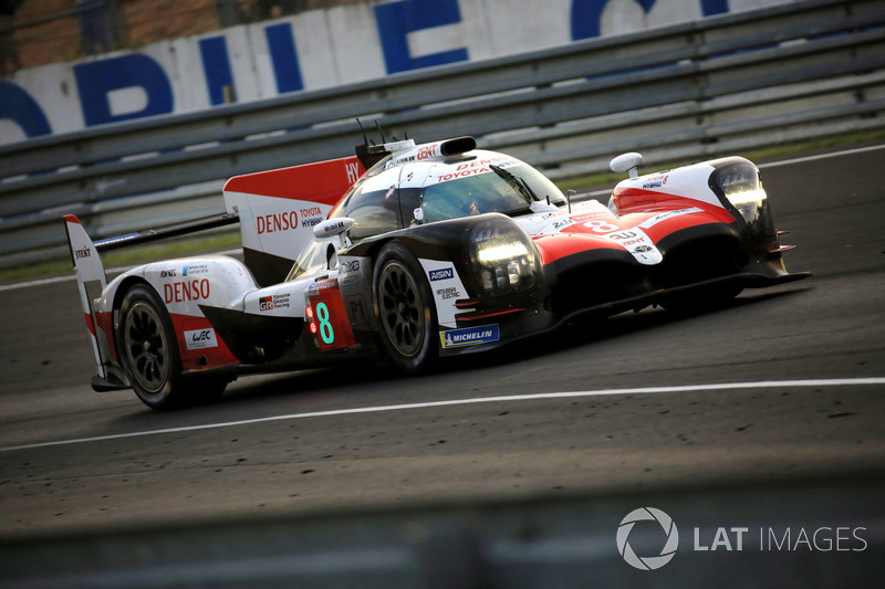 #8 Toyota Gazoo Racing Toyota TS050: Sébastien Buemi, Kazuki Nakajima, Fernando Alonso