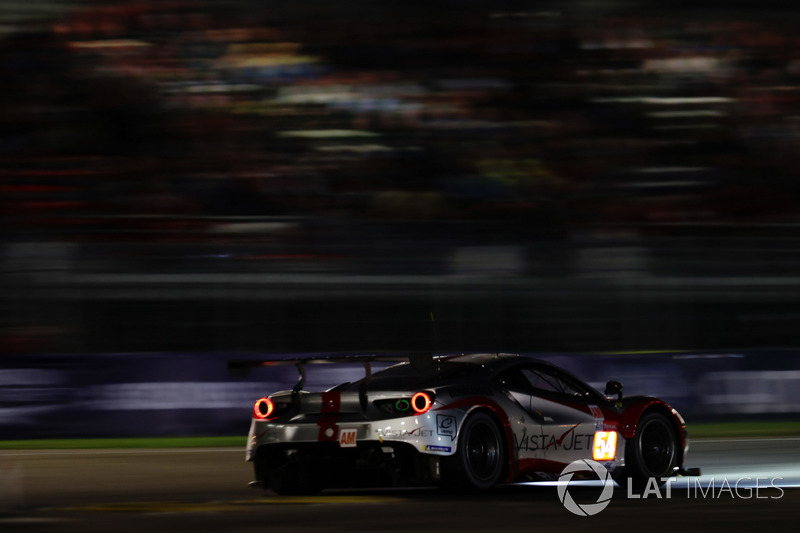 #54 Spirit of Race Ferrari 488 GTE: Thomas Flohr, Francesco Castellacci, Giancarlo Fisichella
