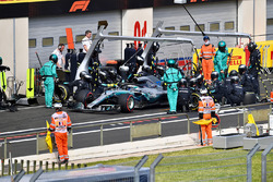 Valtteri Bottas, Mercedes-AMG F1 W09 au stand