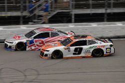 Chase Elliott, Hendrick Motorsports, Chevrolet Camaro Mountain Dew / Little Caesars and Austin Dillon, Richard Childress Racing, Chevrolet Camaro Dow Salutes Veterans