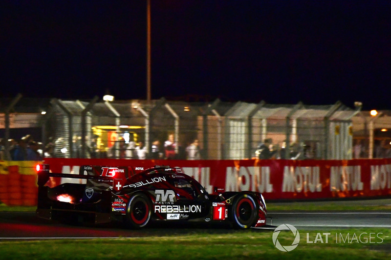 #1 Rebellion Racing Rebellion R-13: Andre Lotterer, Neel Jani, Bruno Senna