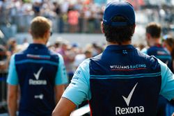 Lance Stroll, Williams Racing, et Sergey Sirotkin, Williams Racing