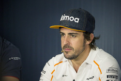Fernando Alonso, McLaren in the Press Conference