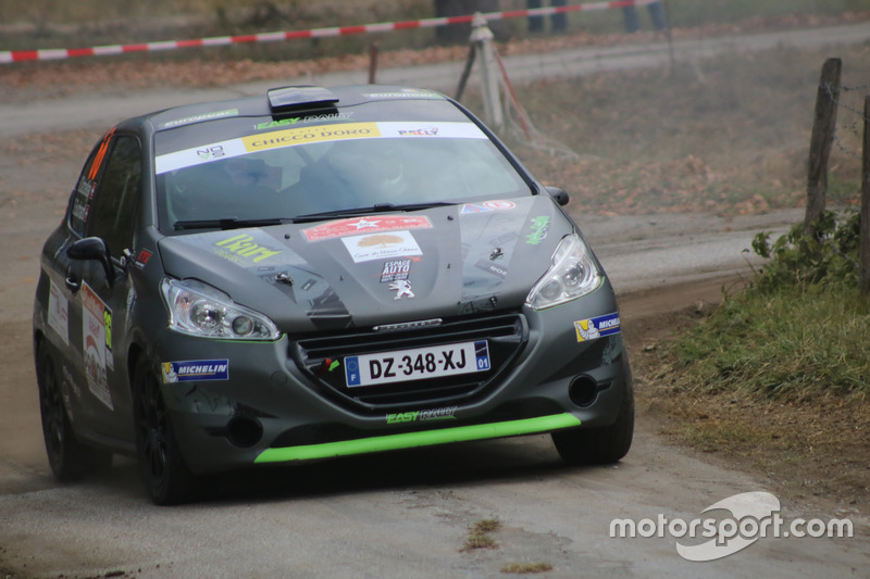 Victor Darbellay, Sarah Buchard, Peugeot 208 R2, Atelier de la Tzoumaz