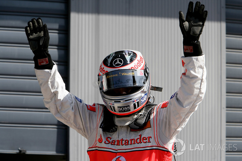 Polesitter Fernando Alonso, McLaren MP4-22