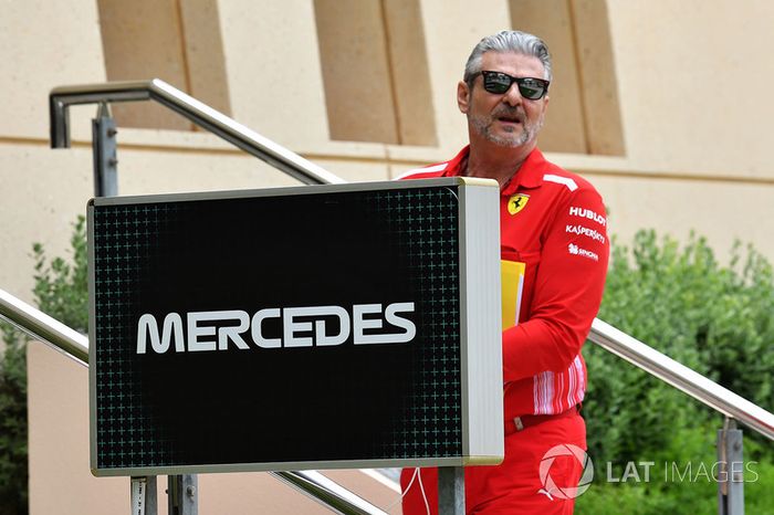 Maurizio Arrivabene, director del equipo Ferrari