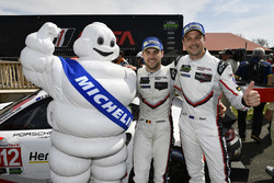 Yarış galibi #912 Porsche Team North America Porsche 911 RSR, GTLM: Laurens Vanthoor, Earl Bamber