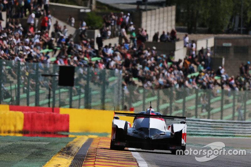 #8 Toyota Gazoo Racing Toyota TS050: Sébastien Buemi, Kazuki Nakajima, Fernando Alonso
