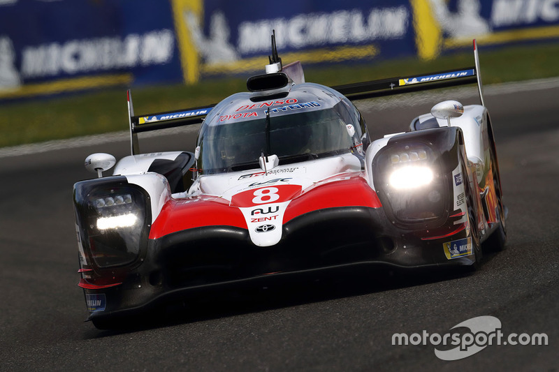 #8 Toyota Gazoo Racing Toyota TS050: Sébastien Buemi, Kazuki Nakajima, Fernando Alonso