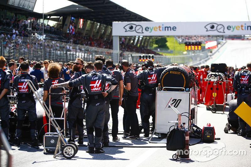A kulisszák mögött - rajtrács - Osztrák Nagydíj - F1 2018