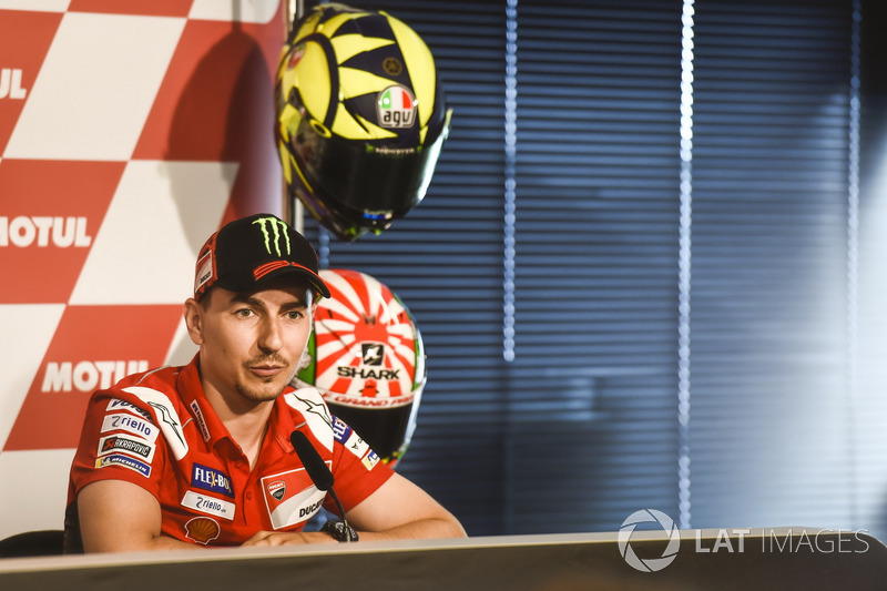 Conferencia de prensa, Valentino Rossi, Jorge Lorenzo, Ducati Team