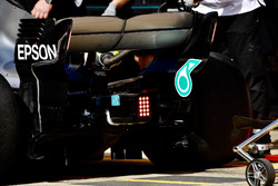 Mercedes-AMG F1 W09 rear wing lights