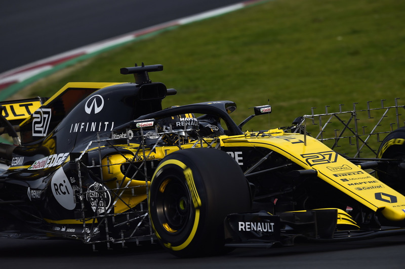 Nico Hulkenberg, Renault Sport F1 Team RS18, aero sensors