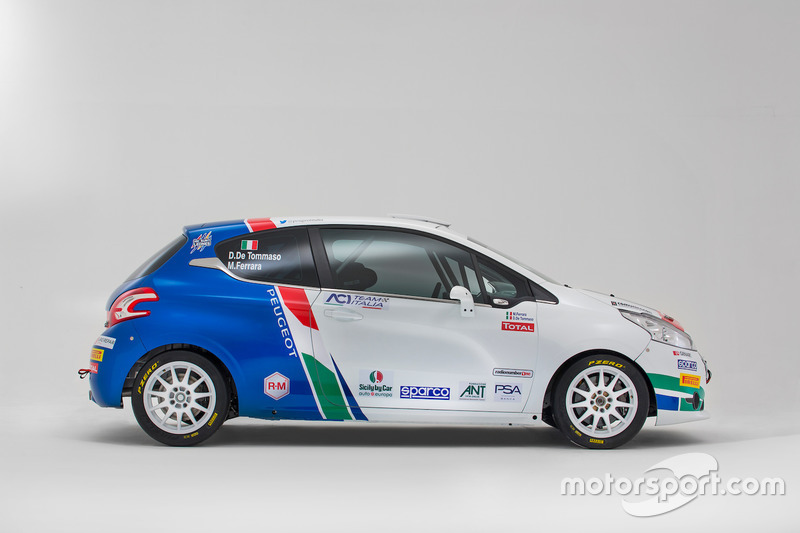 La Peugeot 208 R2 di Damiano De Tommaso e Michele Ferrara