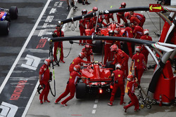 Kimi Raikkonen, Ferrari SF71H and Sebastian Vettel, Ferrari SF71H