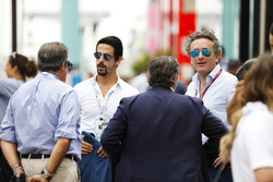 Alejandro Agag, CEO della Formula E con Lucas di Grassi