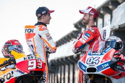 Marc Marquez, Repsol Honda Team, Andrea Dovizioso, Ducati Team