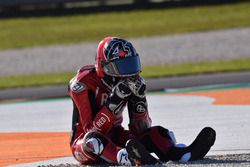 Aleix Espargaro, Aprilia Racing Team Gresini, après sa chute