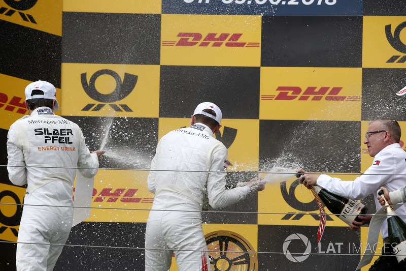 Podium: Lucas Auer, Mercedes-AMG Team HWA, Paul Di Resta, Mercedes-AMG Team HWA