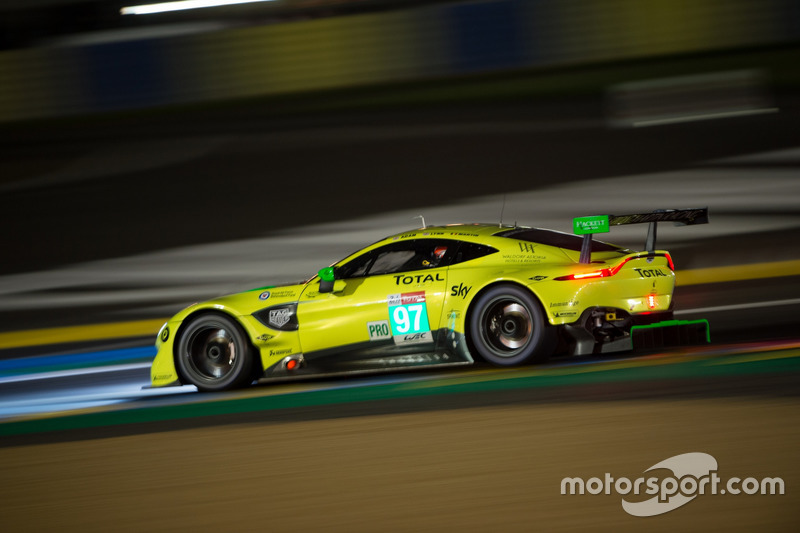 #97 Aston Martin Racing Aston Martin Vantage AMR: Alex Lynn, Maxime Martin, Jonathan Adams